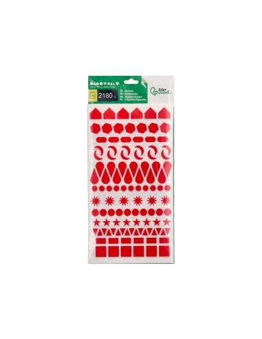 Gomets liderpapel figuras surtidas bolsa de 20...