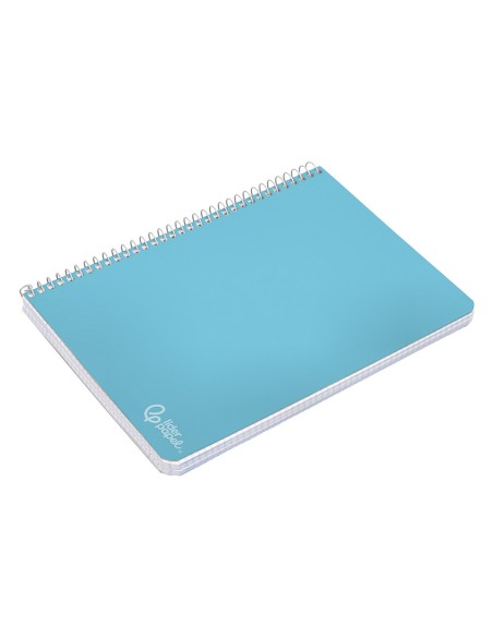 Cuaderno espiral liderpapel a4 witty tapa dura 80h 90gr rayado montessori 3,5mm colores surtidos