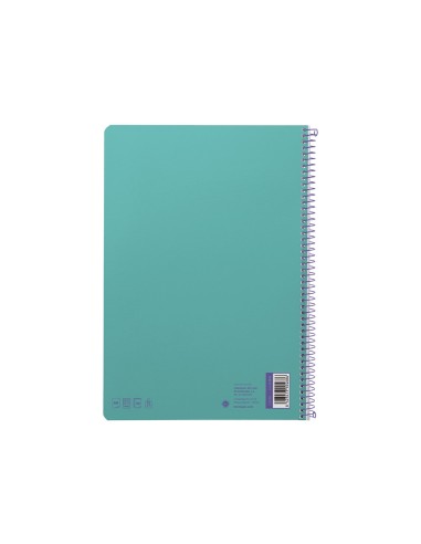 Cuaderno espiral liderpapel a4 smart tapa...