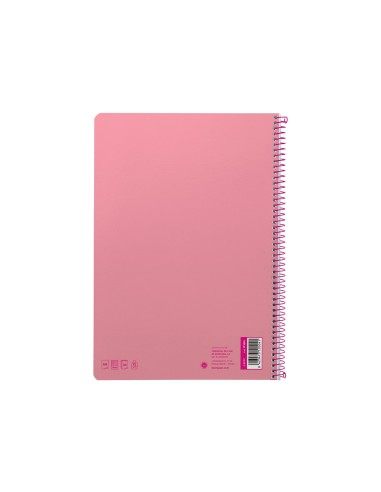 Cuaderno espiral liderpapel a4 smart tapa...