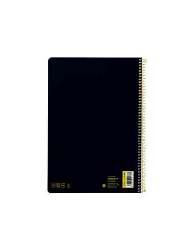Cuaderno espiral liderpapel a4 smart tapa...