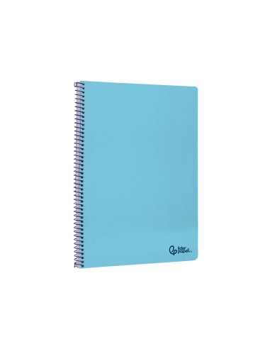 Cuaderno espiral liderpapel a4 smart tapa...