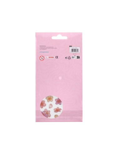 Pegatinas imaginovo flores rosas de papel...