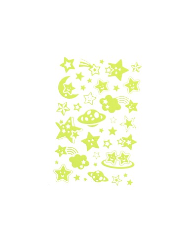 Pegatinas imaginovo luminosas estrellas con...