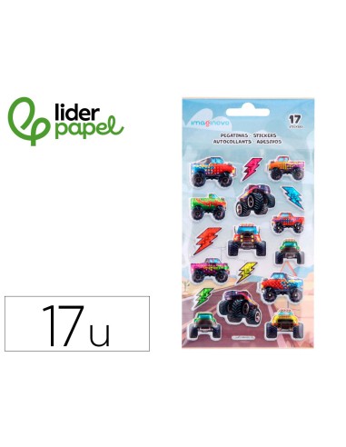 Pegatinas imaginovo kids carreras goma eva...