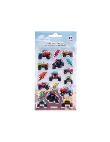 Pegatinas imaginovo kids carreras goma eva...