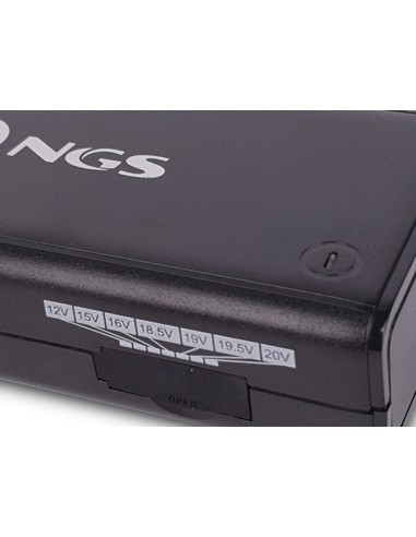 Adaptador de corriente ngs manual laptop 90w...