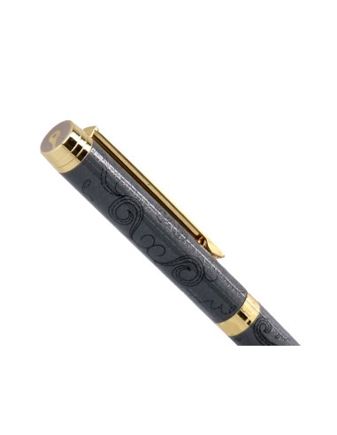 Boligrafo belius wild west aluminio color negro...