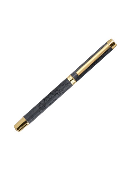 Roller belius wild west aluminio color negro dorado tinta color negro caja de diseño