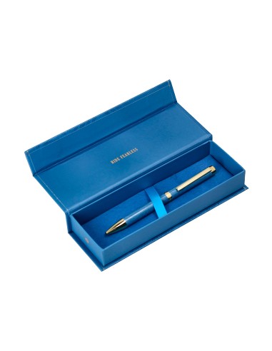 Boligrafo belius wild west aluminio color azul...