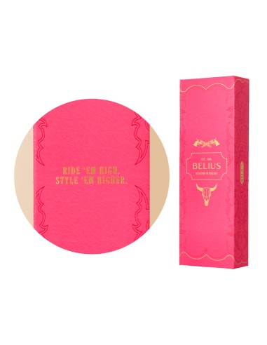 Boligrafo belius wild west aluminio color rosa...