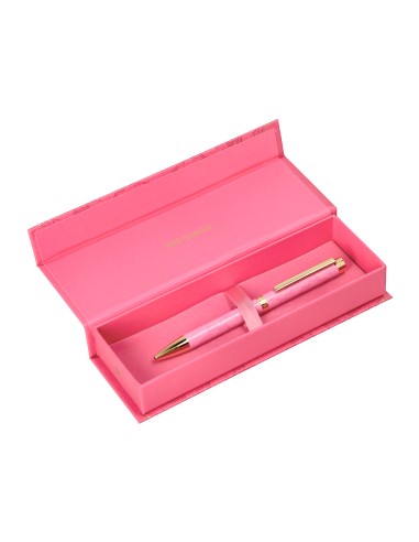 Boligrafo belius wild west aluminio color rosa...