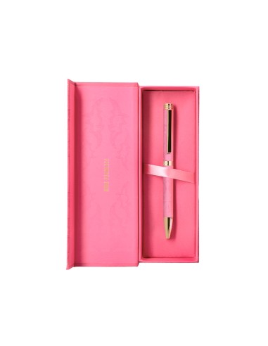 Boligrafo belius wild west aluminio color rosa...