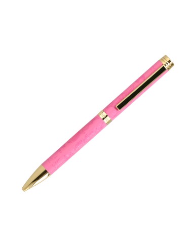 Boligrafo belius wild west aluminio color rosa...