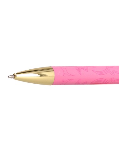 Boligrafo belius wild west aluminio color rosa...