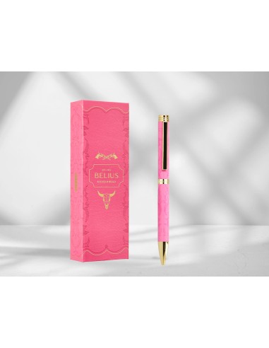Boligrafo belius wild west aluminio color rosa...