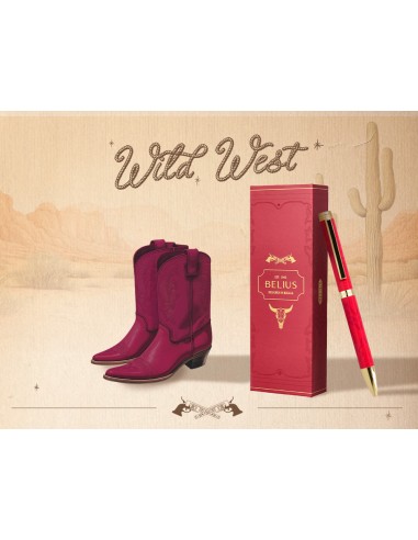 Boligrafo belius wild west aluminio color...