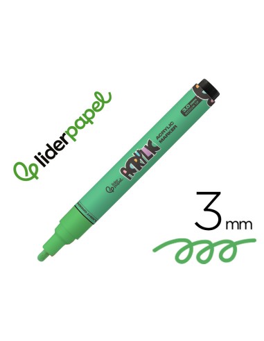 Rotulador liderpapel acrylic base agua todo...