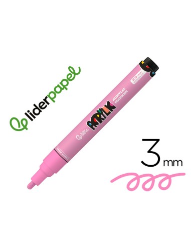 Rotulador liderpapel acrylic base agua todo...
