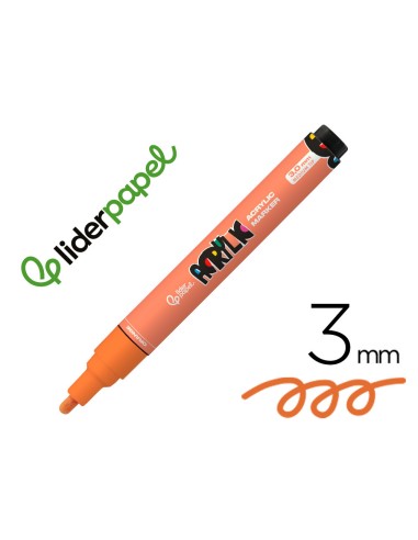 Rotulador liderpapel acrylic base agua todo...