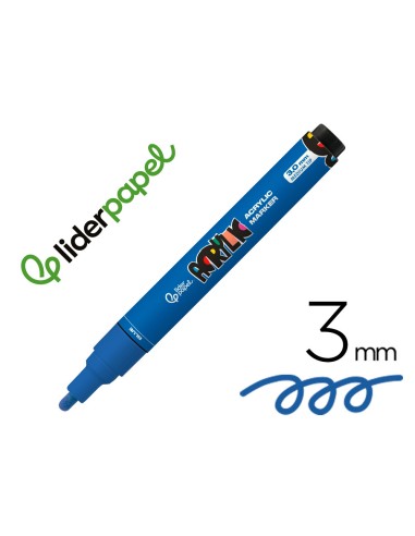 Rotulador liderpapel acrylic base agua todo...
