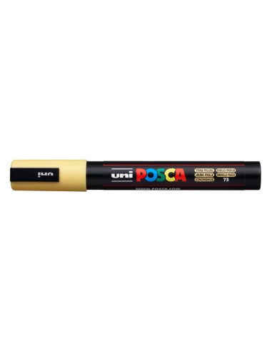 Rotulador uni posca 1,8 - 2,5 mm pc-5m amarillo...