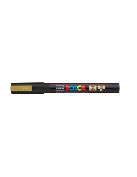 Rotulador uni posca 0,9 - 1,3 mm pc-3m oro