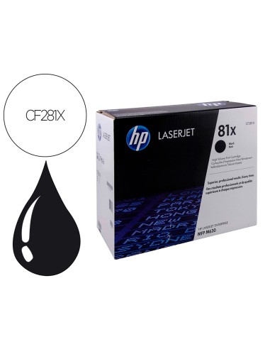 Toner hp cf281x negro /15.000 paginas/m605 m606...
