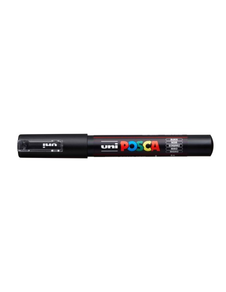 Rotulador uni posca 0,7 mm pc-1m negro