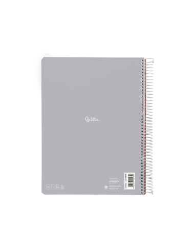 Cuaderno espiral liderpapel a4 micro witty tapa...