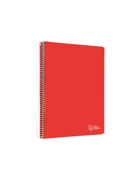 Cuaderno espiral liderpapel a4 micro witty tapa dura 120h 90gr horizontal 8mm 5 bandas 4 taladros colores surtidos