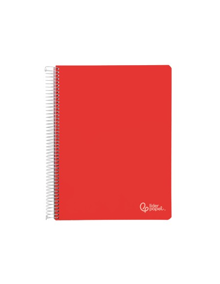 Cuaderno espiral liderpapel a4 micro witty tapa dura 120h 90gr cuadro 5mm 5 bandas 4 taladros colores surtidos
