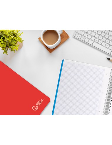 Cuaderno espiral liderpapel a4 micro witty tapa...
