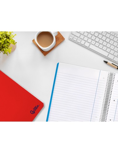Cuaderno espiral liderpapel a4 micro smart tapa...