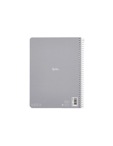 Cuaderno espiral liderpapel a4 micro smart tapa...