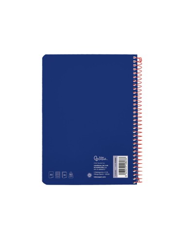 Cuaderno espiral liderpapel a5 witty tapa dura...