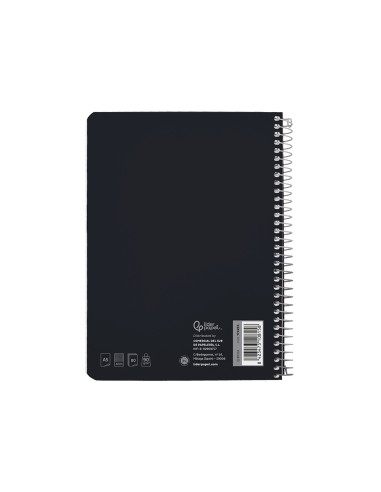 Cuaderno espiral liderpapel a5 witty tapa dura...