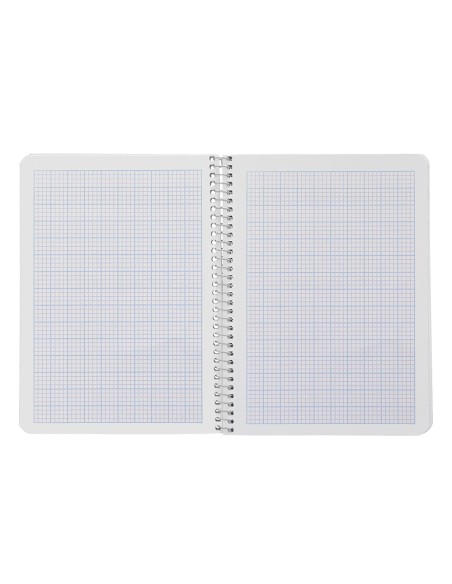 Cuaderno espiral liderpapel a5 smart tapa blanda 80h 75gr rayado nº46 colores surtidos
