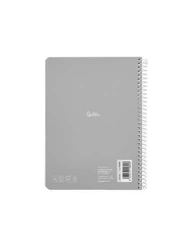 Cuaderno espiral liderpapel a5 smart tapa...