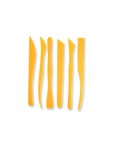 Instrumentos de modelar liderpapel para arcilla...