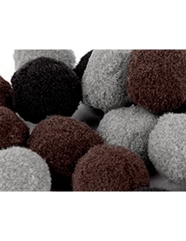 Pompones de colores liderpapel 1,5 cm...