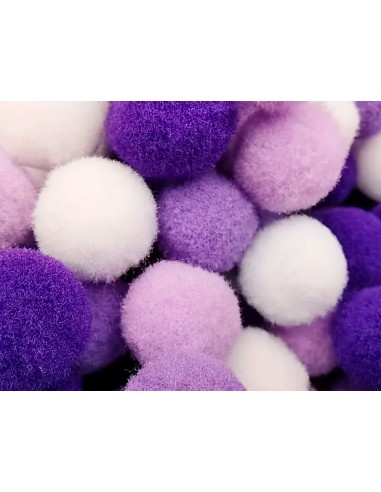 Pompones de colores liderpapel 1,5 cm...
