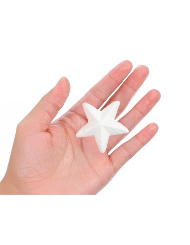 Figura de espuma blanca liderpapel estrella de...