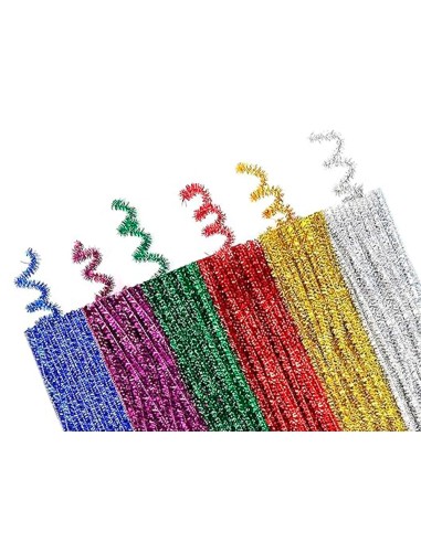 Limpiapipas de chenilla liderpapel 30 cm...
