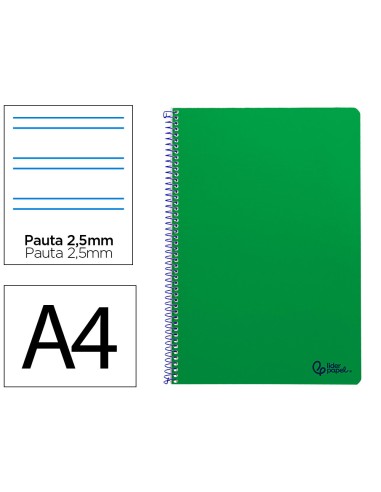 Cuaderno espiral liderpapel a4 smart tapa...