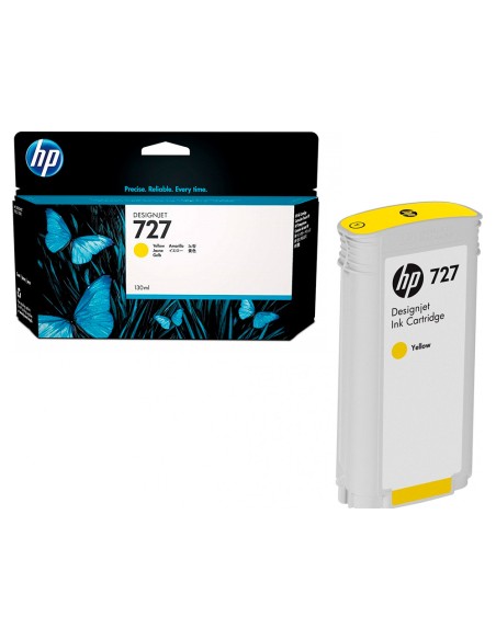 Ink-jet hp designjet t920/t1500 n 727 amarillo alta/1000 paginas