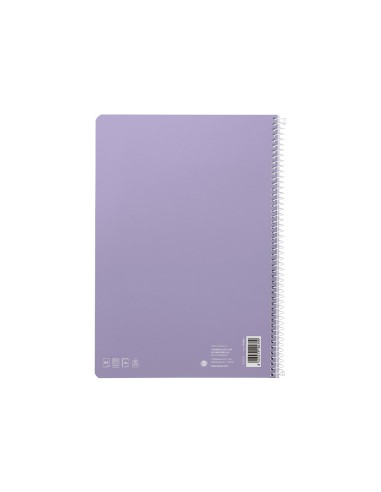 Cuaderno espiral liderpapel a4 smart tapa...