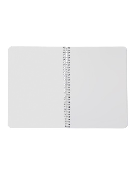 Cuaderno espiral liderpapel a4 smart tapa blanda 80h 75gr liso sin margen colores surtidos
