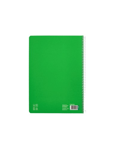 Cuaderno espiral liderpapel a4 pautaguia tapa...