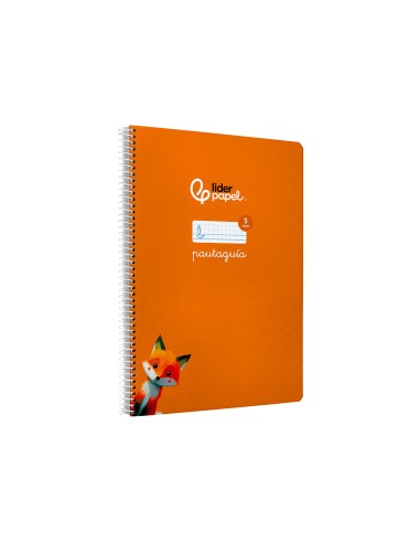 Cuaderno espiral liderpapel a4 pautaguia tapa...